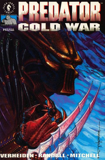 PREDATOR COLD WAR (1991) - SET OF FOUR