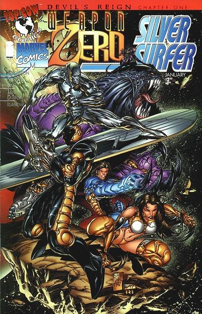 DEVILS REIGN (1996) SET OF EIGHT (MARVEL/TOP COW CROSSOVER EVENT)