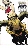 *SIGNED/FULL PAGE MARKER SKETCH* ANDREW ROBINSON ART HOG SKETCHBOOK (2012)