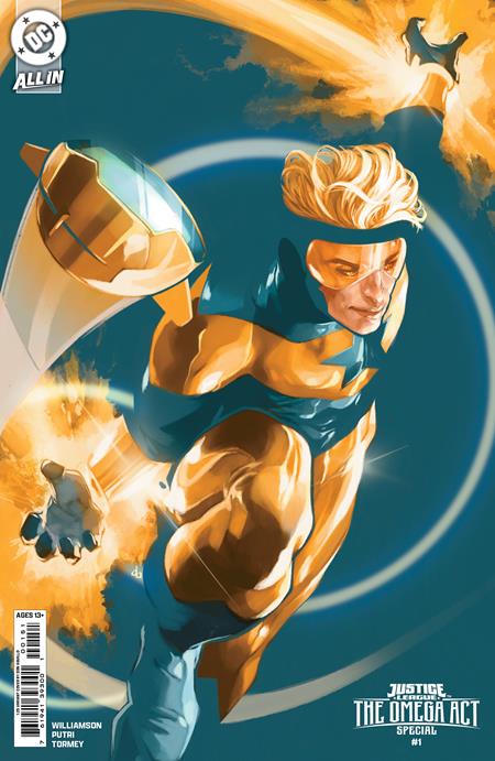 JUSTICE LEAGUE THE OMEGA ACT SPECIAL (2025) #1 (ONE SHOT) CVR E INC 1:25 DON AGUILLO CARD STOCK VAR (DC K.O.)