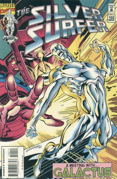 SILVER SURFER VOL 2 (1987) #102 (FN)