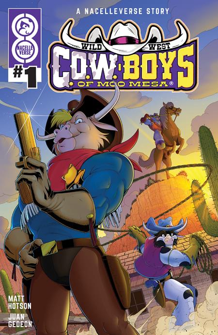 WILD WEST COW-BOYS OF MOO MESA (2025) #1 CVR H INC 1:20 PATRICK SPAZIANTE VAR
