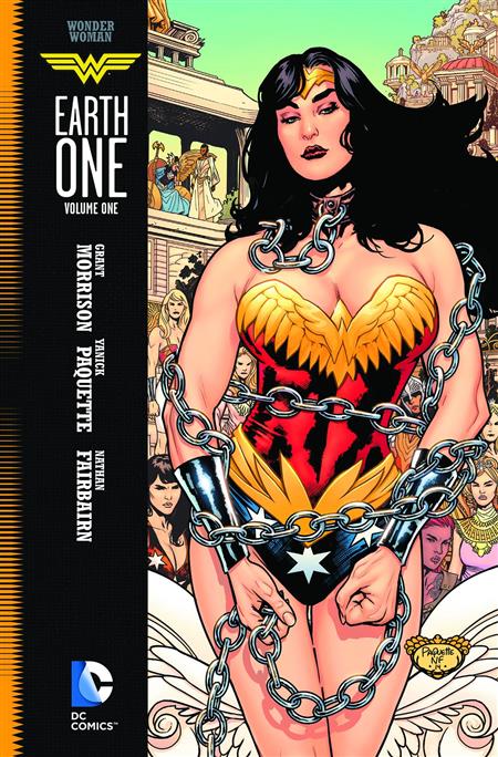 *DAMGED* WONDER WOMAN EARTH ONE HC VOL 01