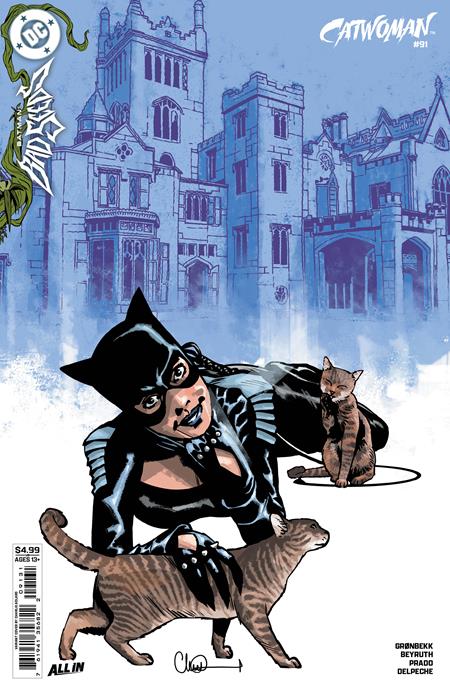 CATWOMAN (2018) #91 CVR C CHARLIE ADLARD CARD STOCK VAR (BATMAN BAD SEEDS)