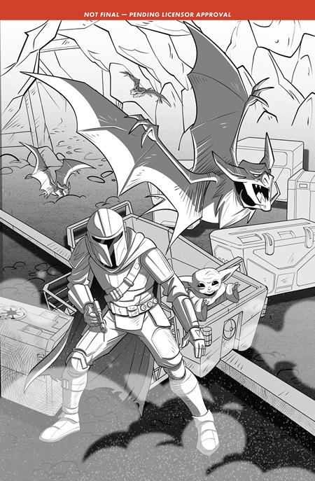 STAR WARS THE MANDALORIAN AND GROGU NIGHTMARE ON NEVARRO (2026) #1 (ONE SHOT) CVR D ARIANNA FLOREAN
