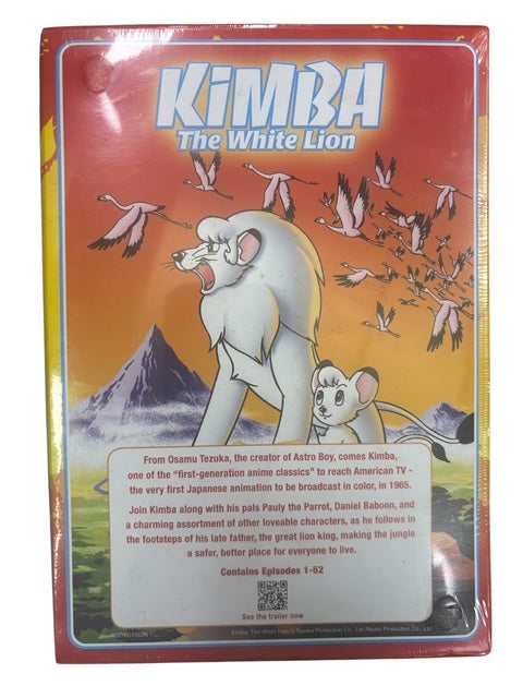 KIMBA THE WHITE LION DVD BOX SET - FACTORY SEALED