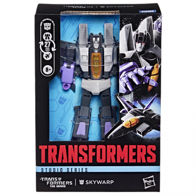 TRANSFORMERS STUDIO SERIES TRANSFORMERS THE MOVIE VOYAGER CLASS SKYWARP AF