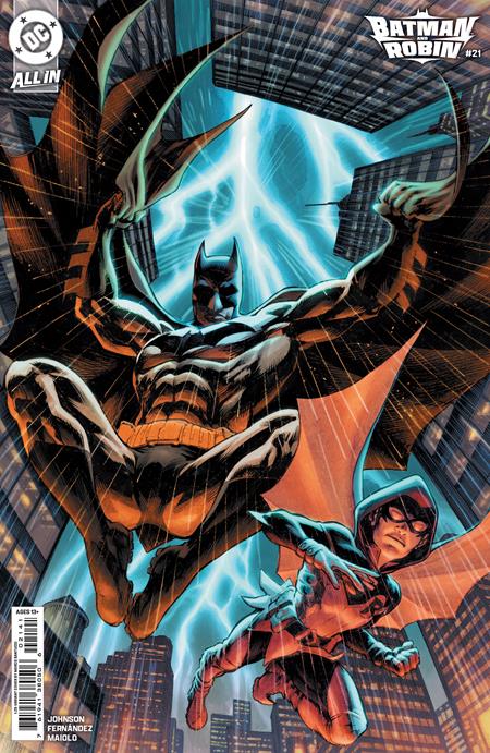 BATMAN AND ROBIN (2023) #21 CVR D INC 1:25 MARCO SANTUCCI CARD STOCK VAR