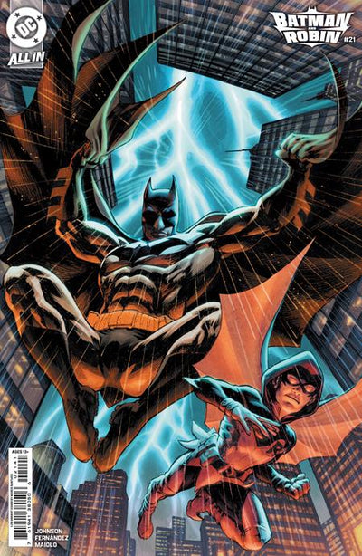 BATMAN AND ROBIN (2023) #21 CVR D INC 1:25 MARCO SANTUCCI CARD STOCK VAR
