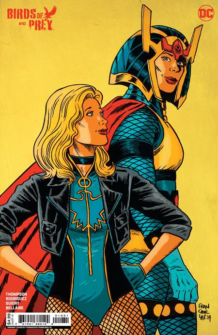BIRDS OF PREY (2023) #10 CVR B FRANCESCO FRANCAVILLA CARD STOCK VAR