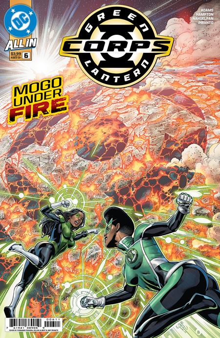 GREEN LANTERN CORPS (2025) #6 CVR A FERNANDO PASARIN & OCLAIR ALBERT