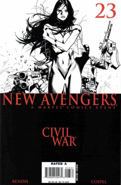 NEW AVENGERS (2005) #23 COIPEL SKETCH VAR