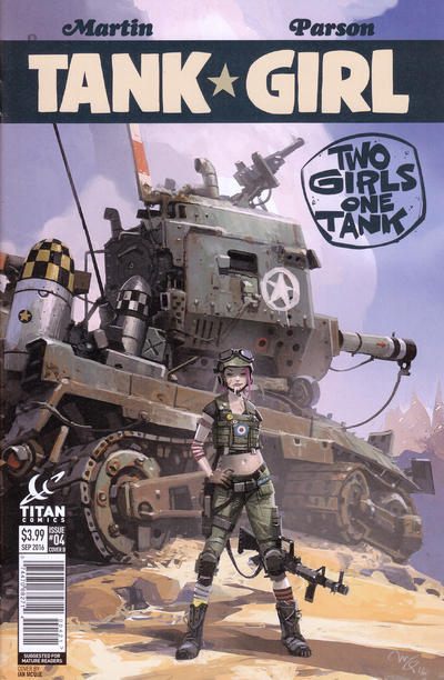 TANK GIRL 2 GIRLS 1 TANK #4