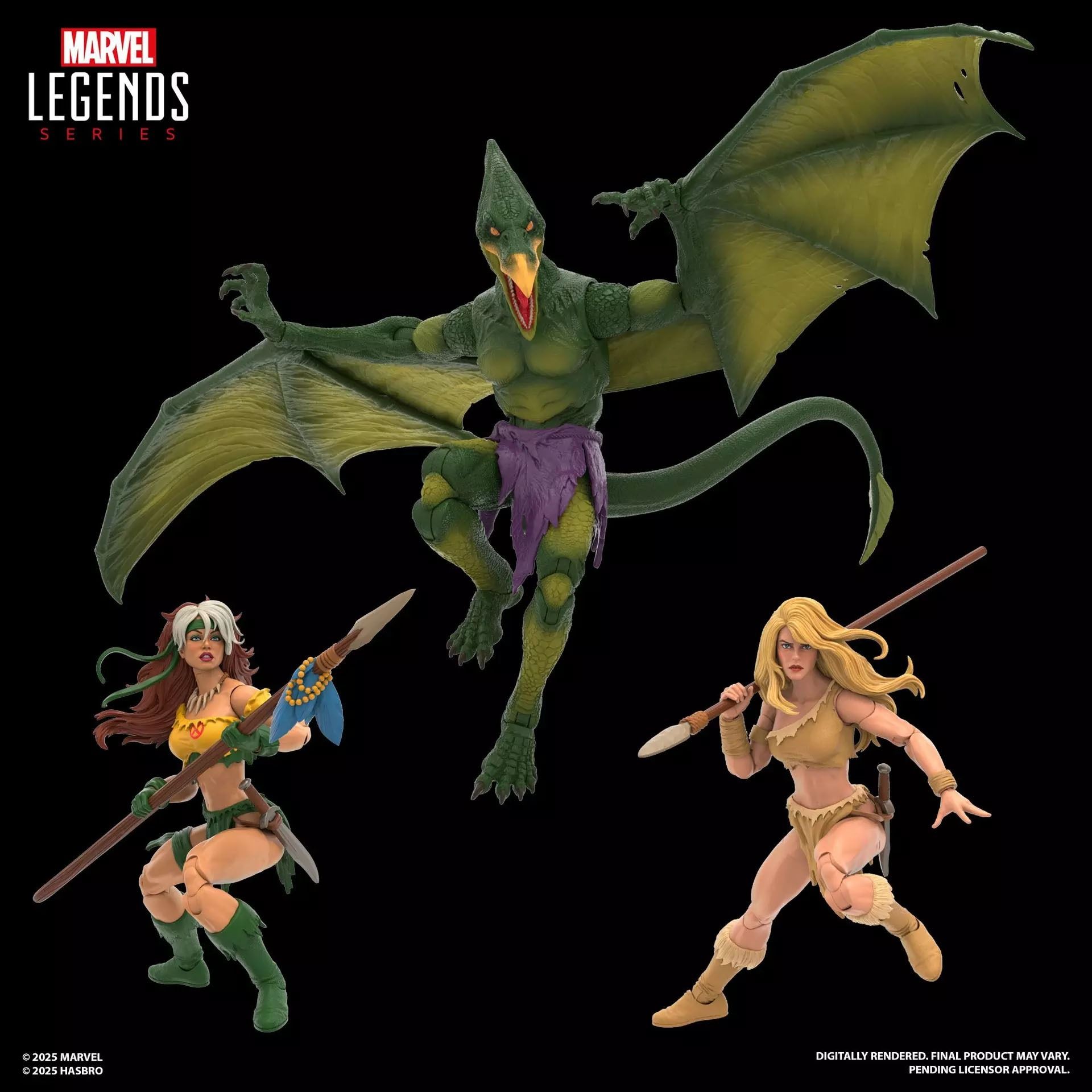 MARVEL LEGENDS SERIES GAMERVERSE MARVEL SNAP SAVAGE LAND 3-PACK AF