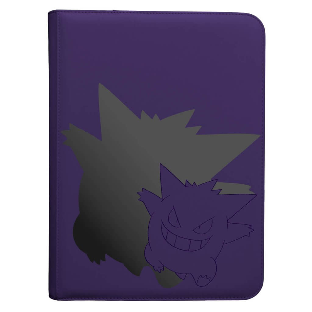 ULTRA PRO POKEMON ELITE GENGAR 9 POCKET PORTFOLIO ZIP BINDER