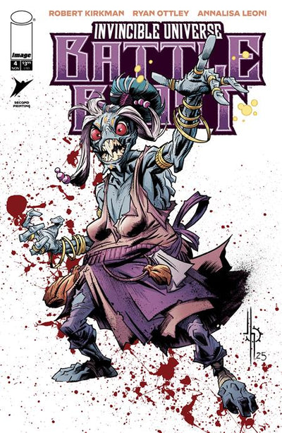 INVINCIBLE UNIVERSE BATTLE BEAST (2025) #4 2ND PTG CVR A JASON HOWARD VAR