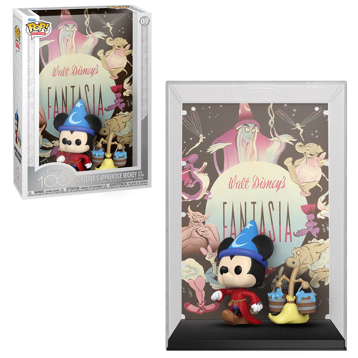 POP MOVIE POSTER DISNEY FANTASIA VINYL FIG