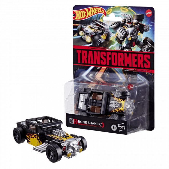 TRANSFORMERS COLLABORATIVE HOT WHEELS X TRANSFORMERS BONE SHAKER AF