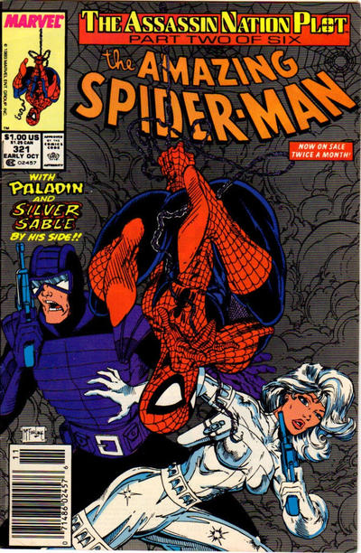 AMAZING SPIDER-MAN (1963) #321 NEWSTAND EDITION