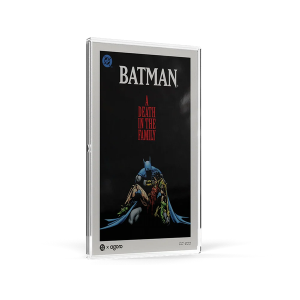 BATMAN: A DEATH IN THE FAMILY 20g SILVER COLLECTIBLE FOIL