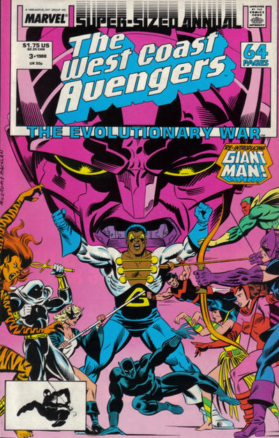 AVENGERS WEST COAST (1985) ANNUAL #3