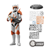 BLOKEES STAR WARS CHAMPION CLASS 10 CLONE COMMANDER CODY MODEL