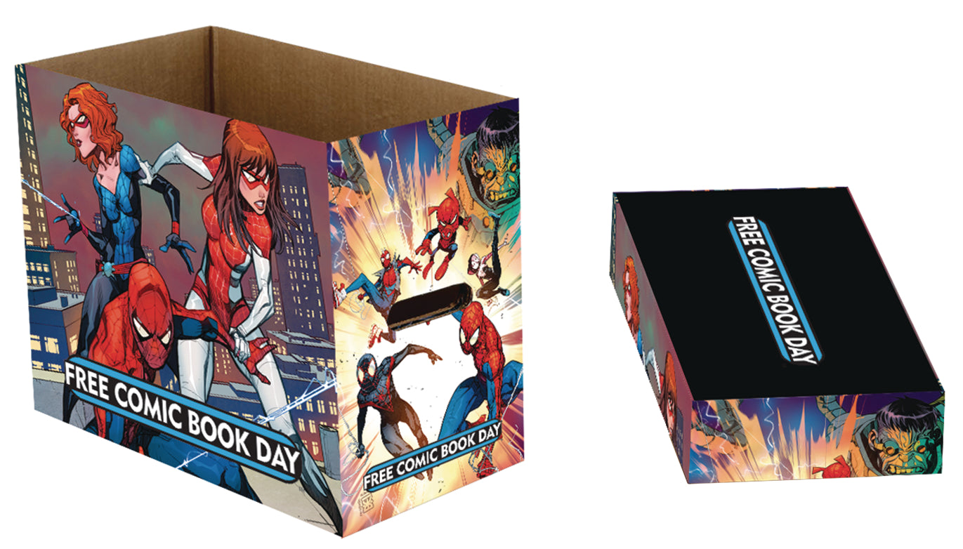 FCBD MARVEL SPIDER-MAN SHORT COMIC STORAGE BOX
