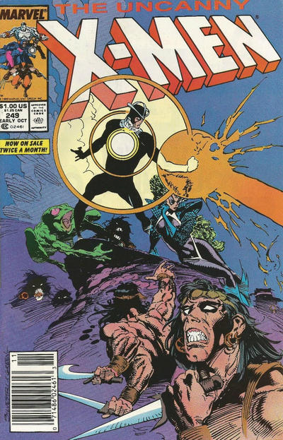 UNCANNY X-MEN (1963) #249 NEWSSTAND EDITION (NM)
