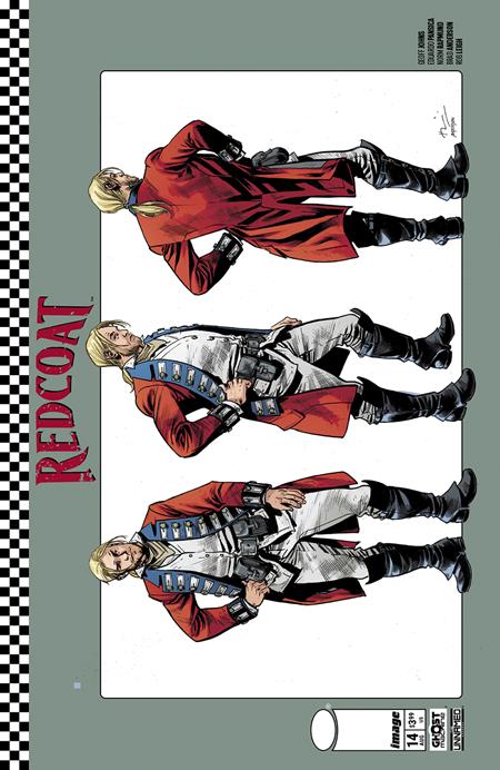 REDCOAT (2024) #14 CVR C BRYAN HITCH & BRAD ANDERSON DESIGN CVR