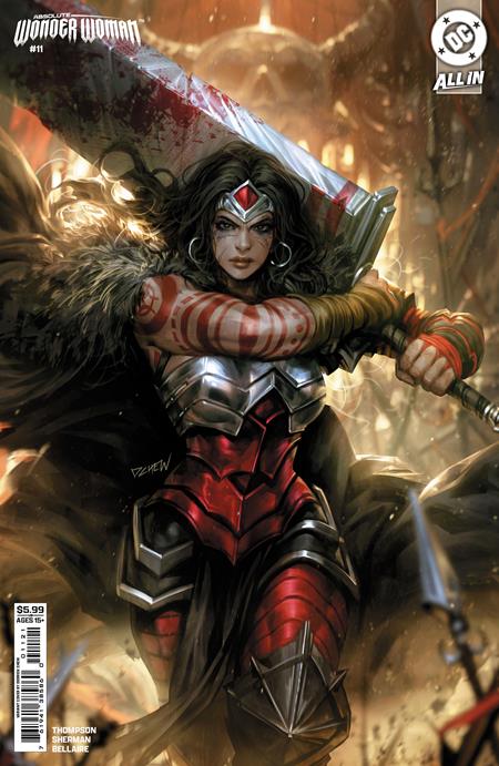 ABSOLUTE WONDER WOMAN (2024) #11 CVR B DERRICK CHEW CARD STOCK VAR