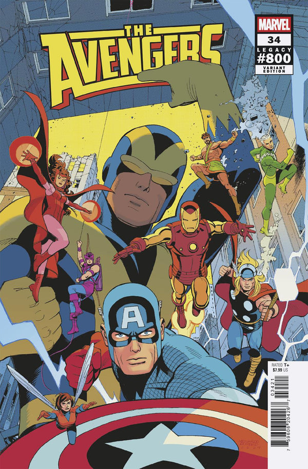 AVENGERS (2023) #34 LEONARDO ROMERO VAR