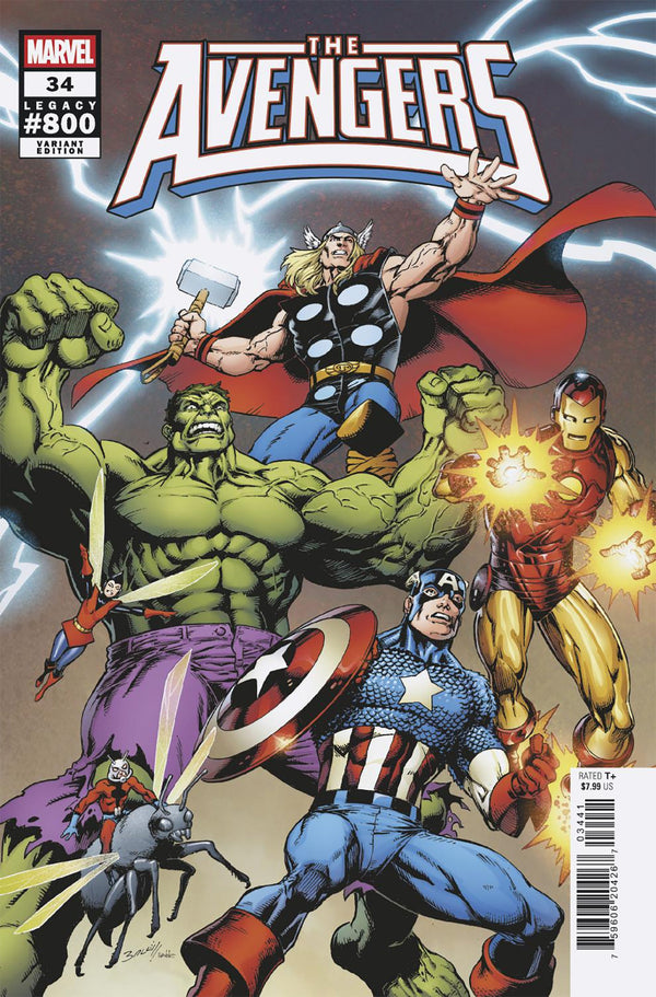 AVENGERS (2023) #34 MARK BAGLEY SPOILER VAR