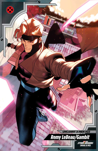 UNCANNY X-MEN (2024) #22 SIMONE DI MEO X-MEN TRADING CARD VAR