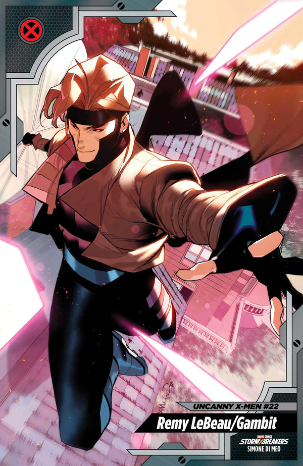 UNCANNY X-MEN (2024) #22 SIMONE DI MEO X-MEN TRADING CARD VAR