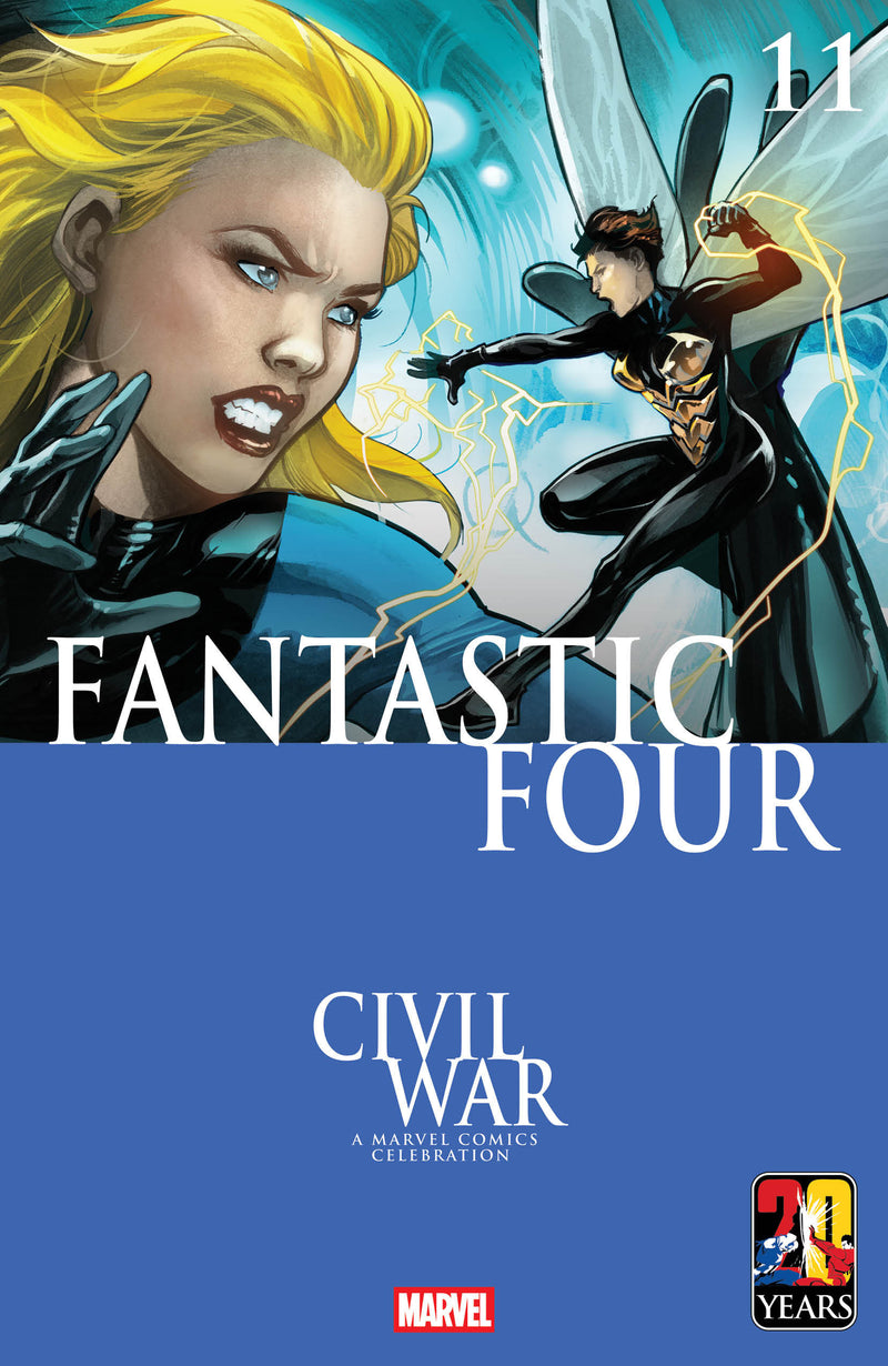 FANTASTIC FOUR (2025) #11 EMA LUPACCHINO CIVIL WAR CELEBRATION VAR