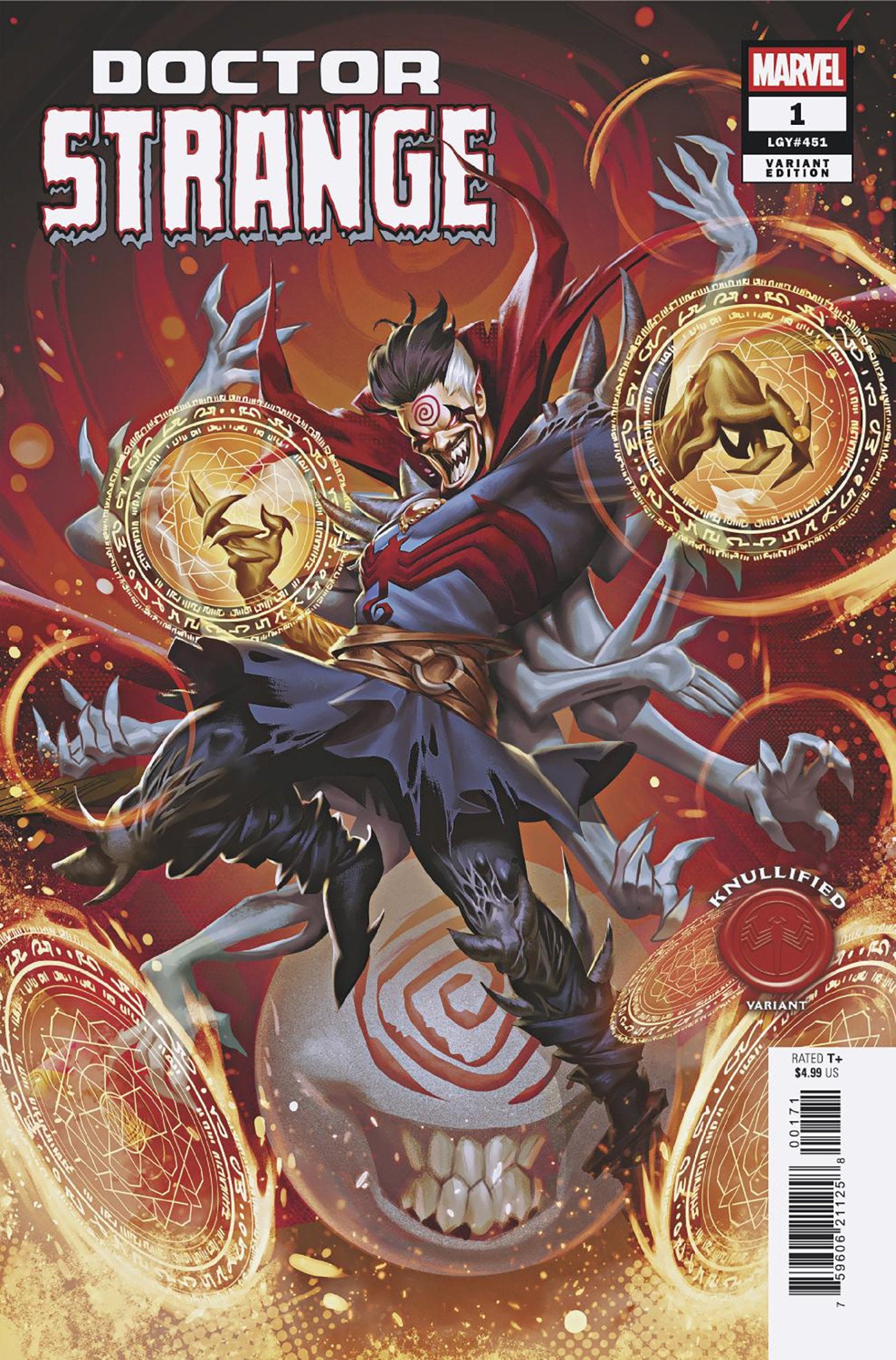 DOCTOR STRANGE (2026) #1 MATEUS MANHANINI KNULLIFIED VAR
