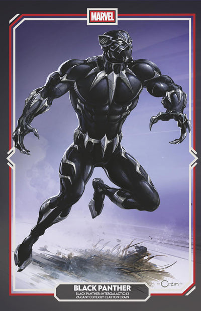 BLACK PANTHER INTERGALACTIC (2025) #2 CLAYTON CRAIN VAR