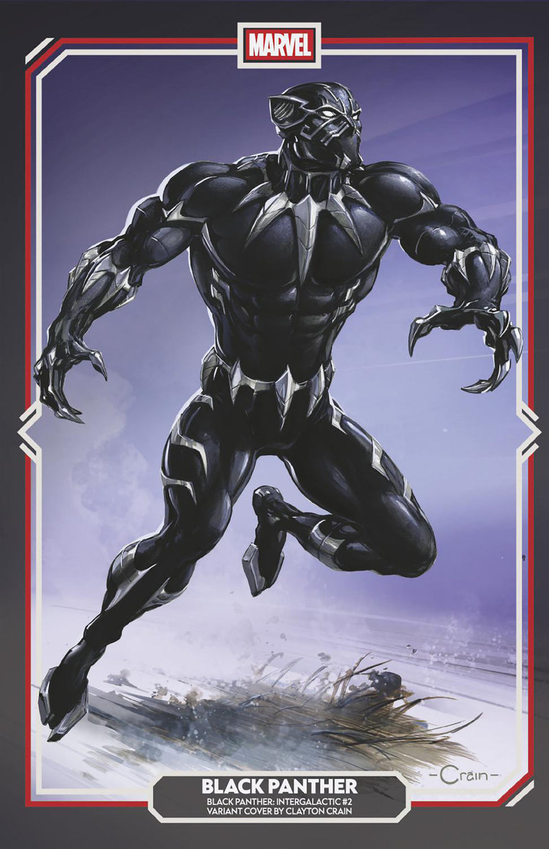 BLACK PANTHER INTERGALACTIC (2025) #2 CLAYTON CRAIN VAR