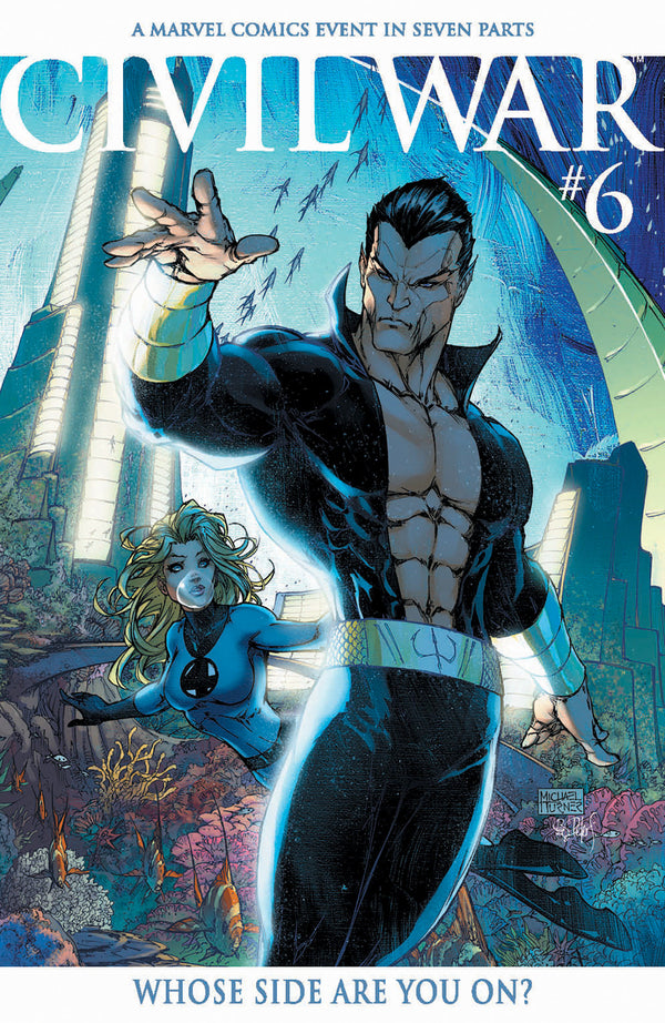 CIVIL WAR (2006) #6 FACSIMILE EDITION (2025) MICHAEL TURNER FOIL VAR