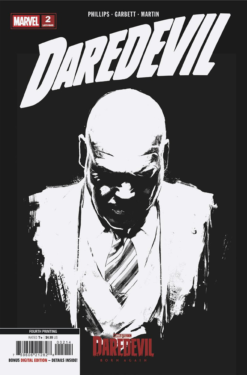 DAREDEVIL (2026) #2 MARVEL TELEVISION 4TH PRINTING VAR
