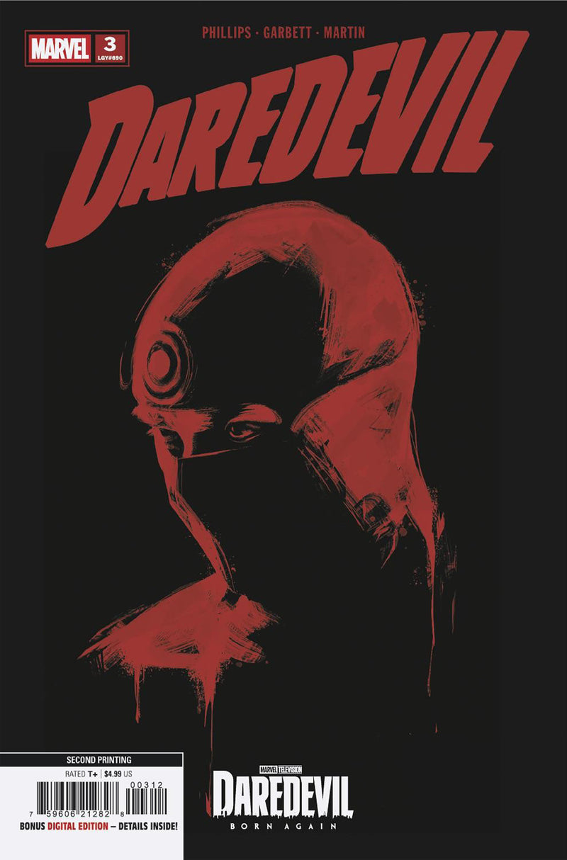 DAREDEVIL (2026) #3 MARVEL TELEVISION 2ND PRINTING VAR