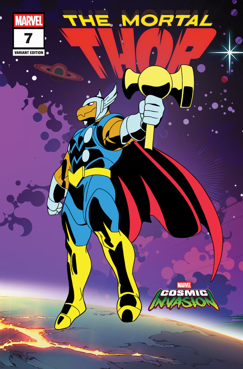 MORTAL THOR (2025) #7 MARVEL COSMIC INVASION VAR