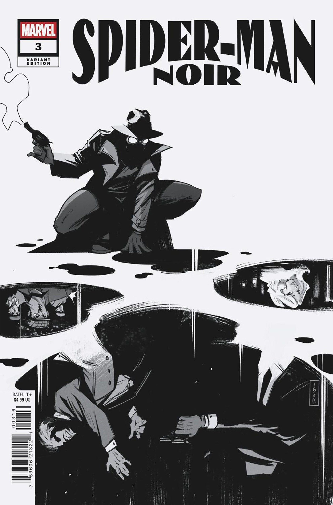 SPIDER-MAN NOIR (2025) #3 25 COPY INCV NOGI SAN VAR