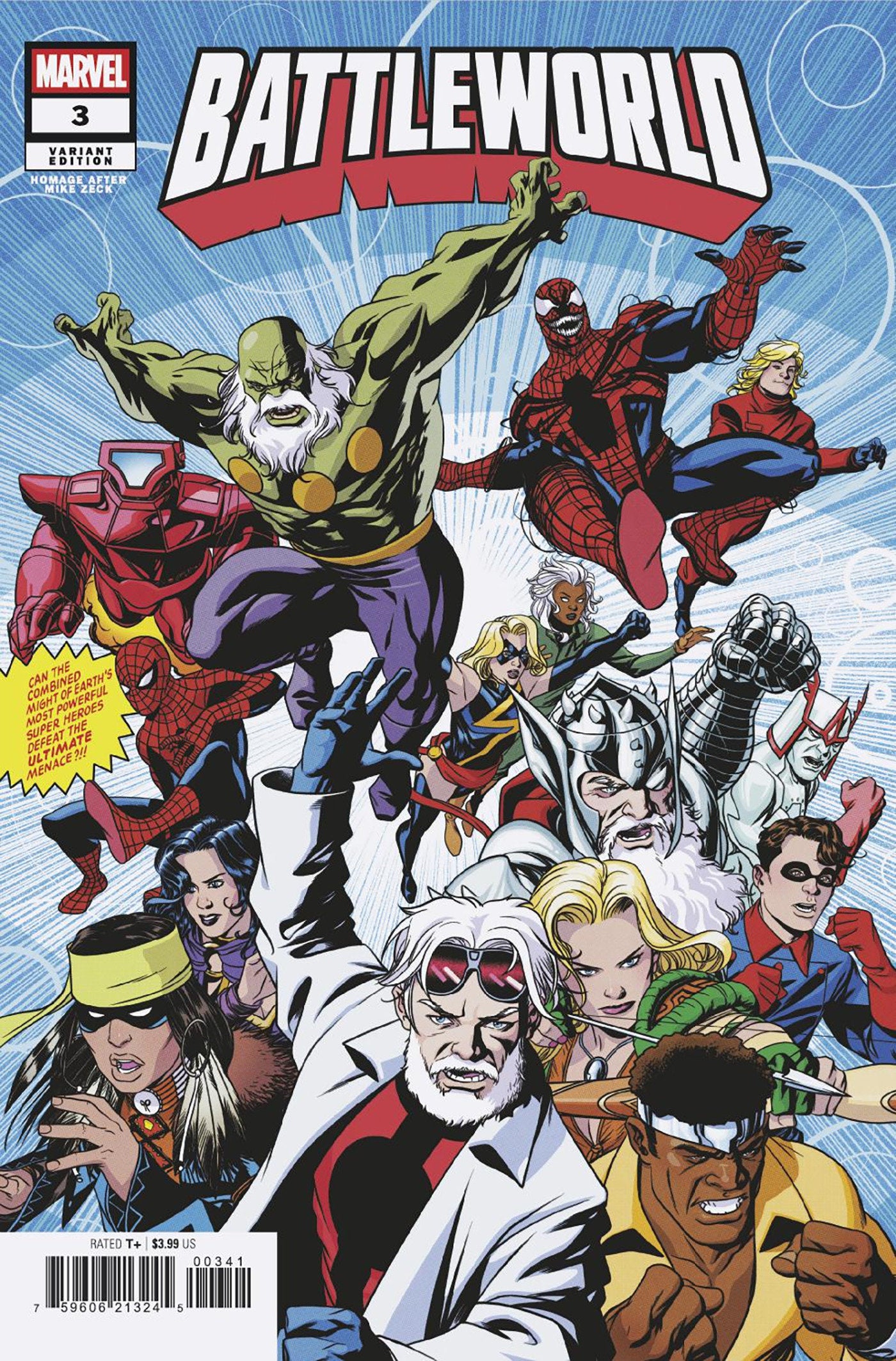 BATTLEWORLD (2025) #3 MIKE MCKONE HOMAGE VAR