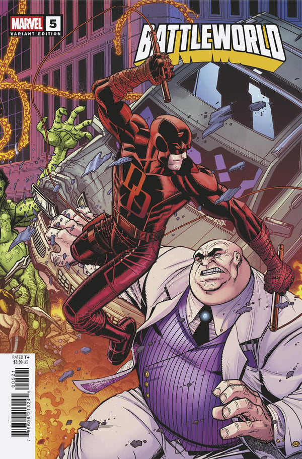 BATTLEWORLD (2025) #5 NICK BRADSHAW 5-PART CONNECTING VAR E