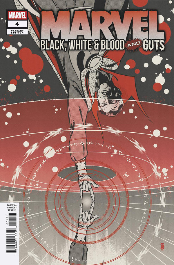MARVEL BLACK WHITE & BLOOD AND GUTS (2025) #4 JORGE FORNES VAR