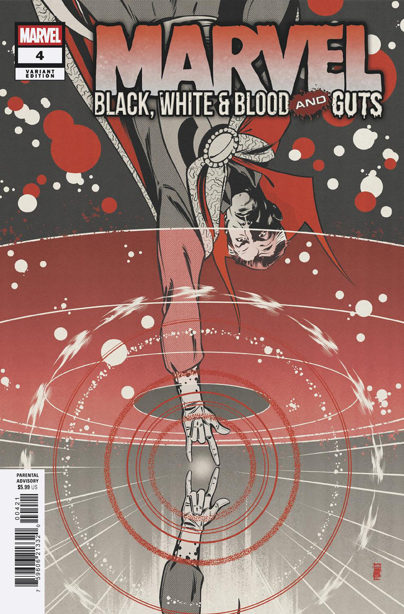 MARVEL BLACK WHITE & BLOOD AND GUTS (2025) #4 JORGE FORNES VAR