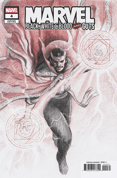 MARVEL BLACK WHITE & BLOOD AND GUTS (2025) #4 MISTSUHIRO ARITA VAR
