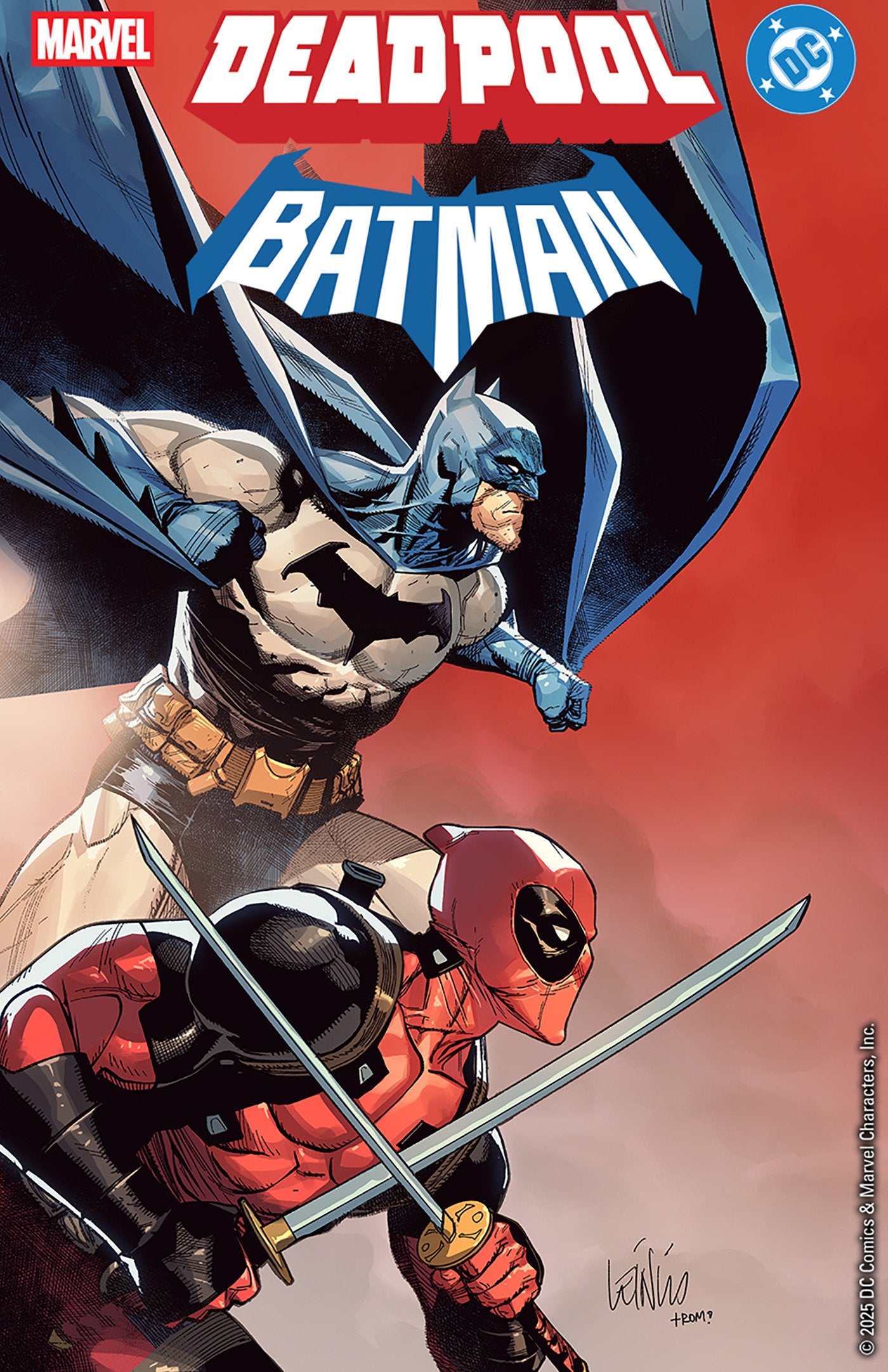 DEADPOOL BATMAN (2025) #1  LEINEL YU 4TH PRINTING VAR