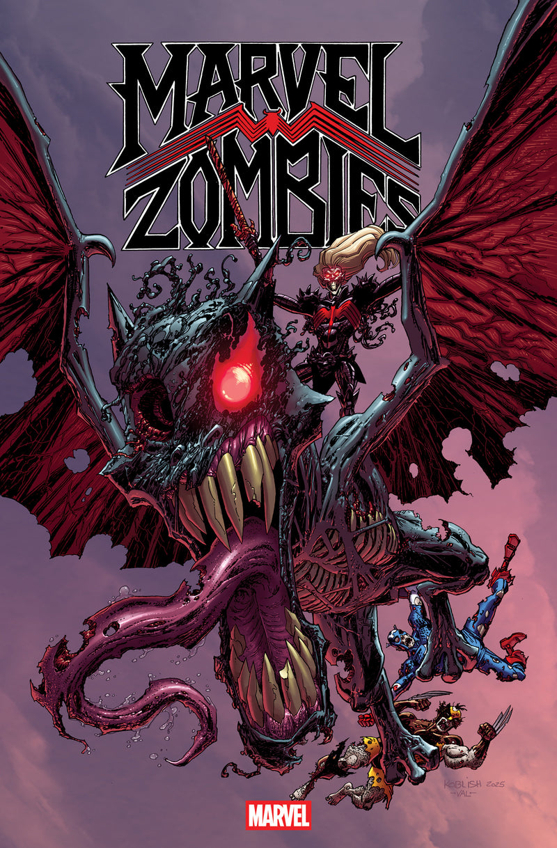 MARVEL ZOMBIES RED BAND (2025) #5 [POLYBAGGED] SCOTT KOBLISH RETRO ZOMBIE VAR